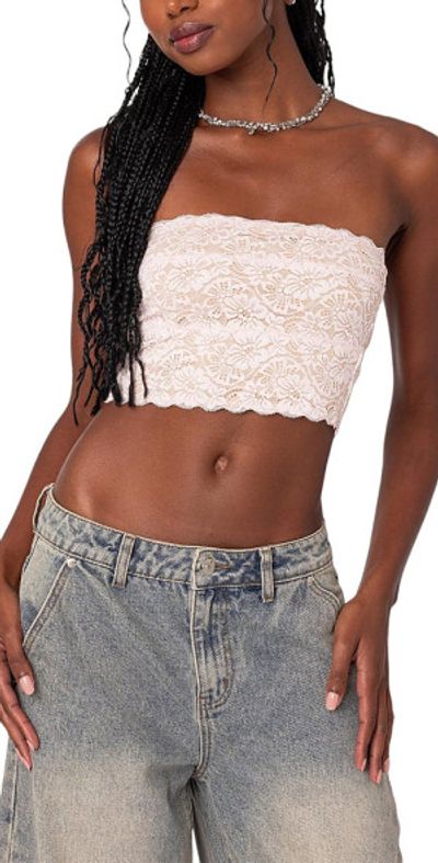 Edikted Edikted Nadine Lace Tube Top