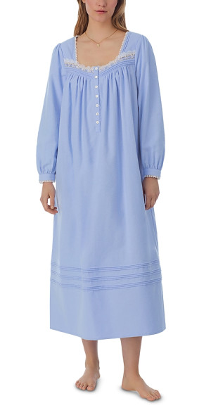 Eileen West Long Sleeve Flannel Ballet Nightgown eileen-west-long-sleeve-flannel-ballet-nightgown