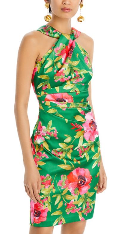 semiformal dress Wedding Guest Semi-Formal Dress Pink Sleeveless Bow Asymmetrical Midi   Dreamylily