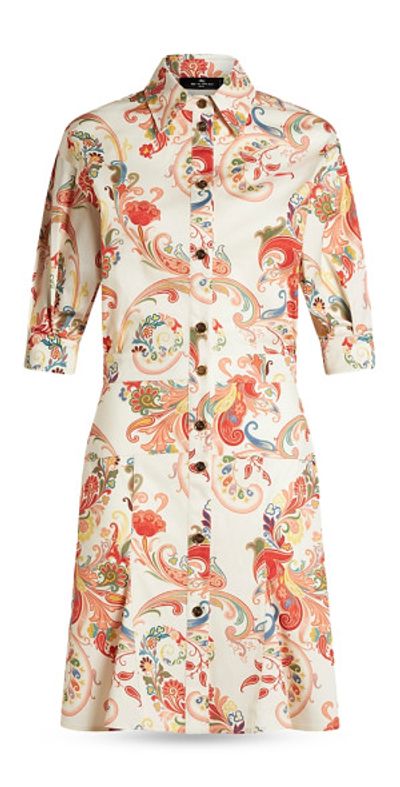 knee length dresses for ladies Vintage 2000s Etro Multicolor Micro Mini T-Shirt Dress – STARKE NAKED  VINTAGE main image 0