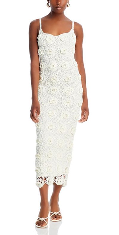 Fore - Floral Crochet Dress