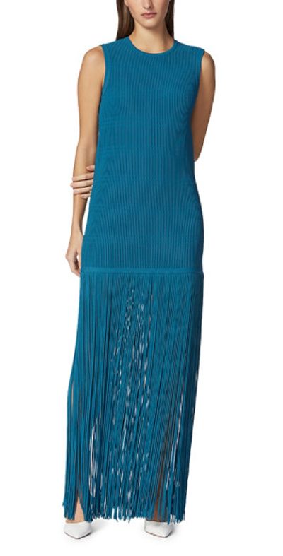 green emerald velvet dress THE GRACIE MIDI DRESS – HERVÉ LÉGER