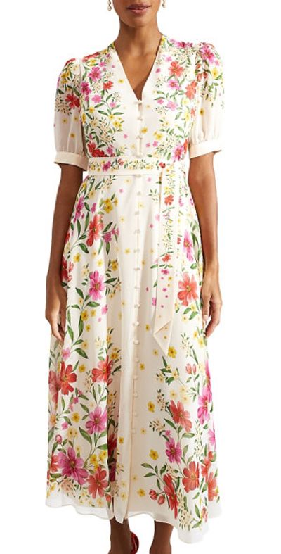 Hobbs London Hobbs London Aurelia Silk Dress