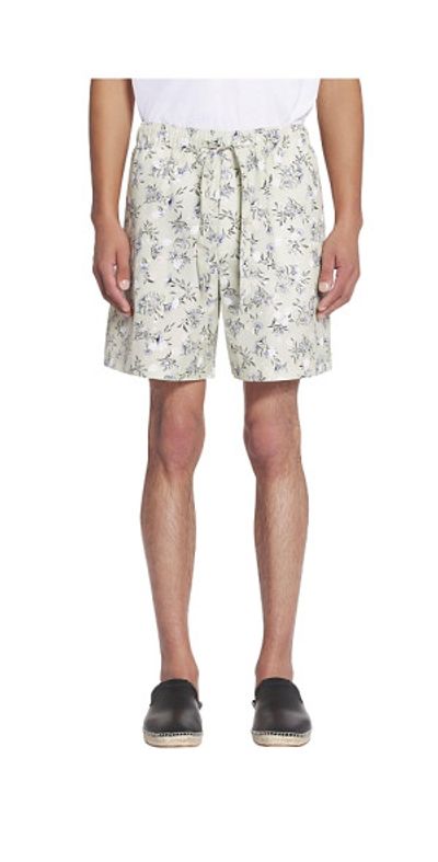 Lanvin Lanvin Printed Cotton Shorts