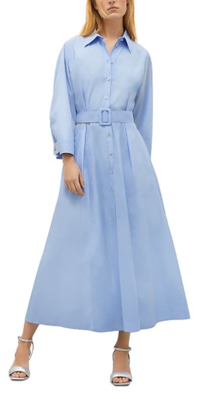 sachin and babi light blue dress Sporty Slimming Bandeau Mini Dress Tennis Fitness Anti-Light Tight Dress  Casual Yoga Backless Skirt Knee-Length A-Line Dress main image 0