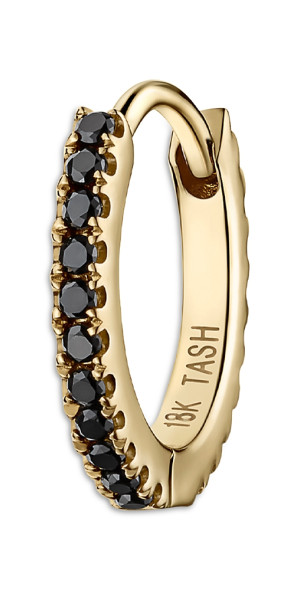Maria Tash - 18K Yellow Gold 18K Yellow Gold & Black Diamond 