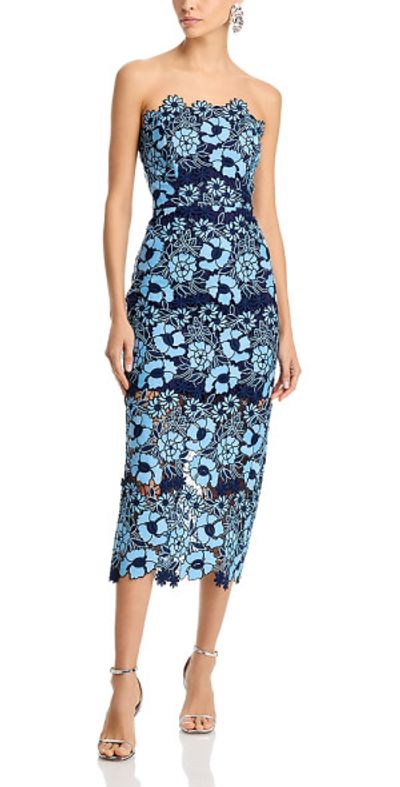 Milly Milly Kait Lace Midi Dress