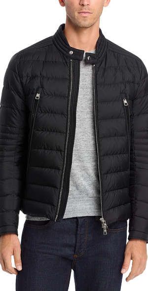 Moncler - Amiot Down Moto Jacket