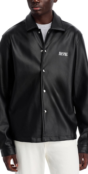 Rta Jacket Rta - Logo Shirt Jacket