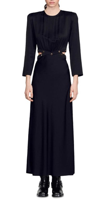 sandro cut out dress Ludmila Cutout Dress by Sandro