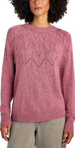 Splendid Nicolette Striped Polo Sweater RW5K641