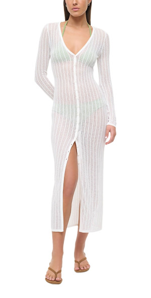 Staud Staud Shocko Dress Swim Cover-Up