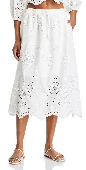 STEVE MADDEN-CINDI SKIRT IN IVORY