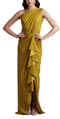【Tadashi Shoji】Molloy Pleated Drape Cocktail Dress Tadashi Shoji Women's Molloy Pleated Drape Cocktail Dress at