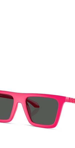 Versace - Greca Rectangular Sunglasses, 53mm