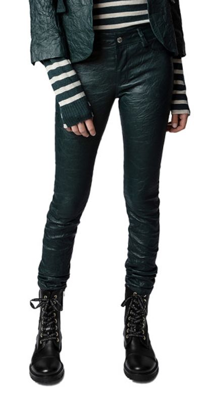 Zadig & Voltaire Zadig & Voltaire Textured Leather Pants