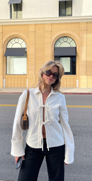Djerf Avenue - Occasion Top Cream