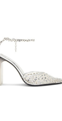 Arielle Baron Narcissus 95 ハイヒールサンダル Arielle Baron Arielle Baron Narcissus 95 Heel in Silver