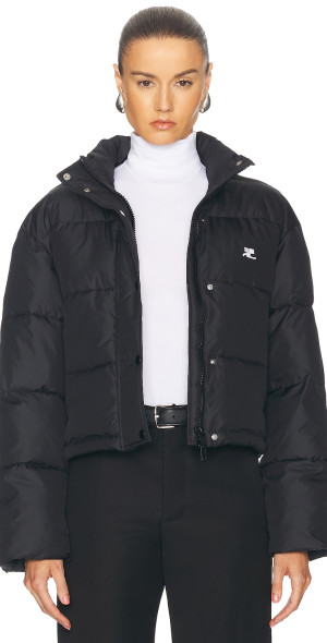 【関税送料込】☆COURREGES☆NYLON PUFFER JACKET Courreges - Nylon Puffer Jacket