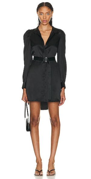 Gillian Mini Dress - Black