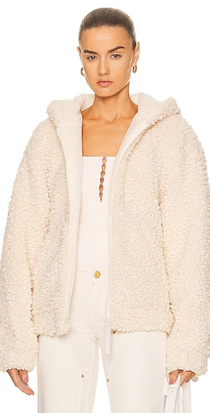 Helmut Lang Faux Shearling Jacket