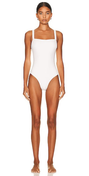 【MATTEAU】the square swimsuit Petite Square Maillot Swimsuit – Jenni Kayne