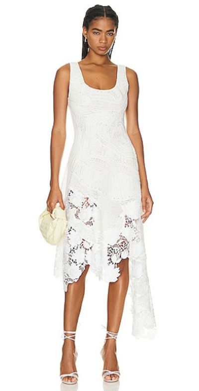 high low crochet dress Women's Aerie Crochet Front High-Low Midi Dress Burgundy / M