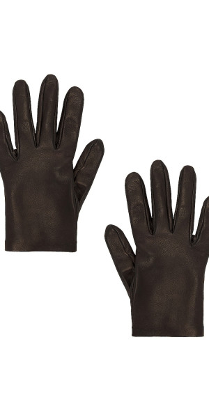 【国内発送】THE ROW 手袋 Lorella leather gloves The Row: Black Lorella Gloves | SSENSE