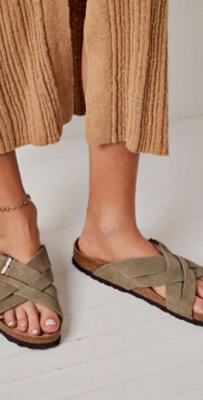 Birkenstock Lugano Woven Strappy Leather Slip On Footbed Boho Sandals Unisex 10 Birkenstock Lugano Woven Strappy Leather Slip On Footbed  main image 3
