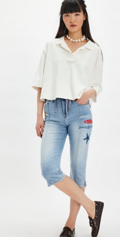 Driftwood Driftwood Clamdigger Capris