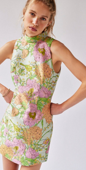 Elliatt Blake One Shoulder Dress in Beachglass