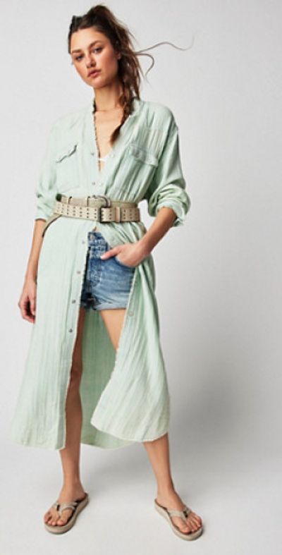 free people christi shirt dress Christi Shirt Dress in White Free People