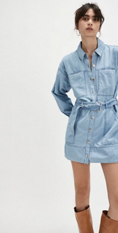 esme denim mini dress Introducing the Esme Mini Dress, the newest Hemline x Elliatt exclusive This embroidered denim mini is the perfect summer statement piece! Shop in store and online now! #shophemline #