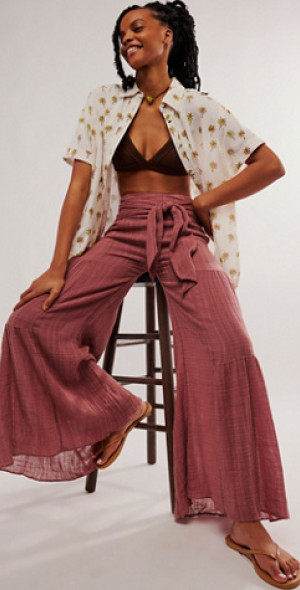 Free People - FP One Good Day Wide-Leg Pants