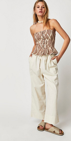 Free People ★ free-est ★ Livin' In It Cotton-Linen Pants Livin' In It Cotton-Linen Pants | Free People