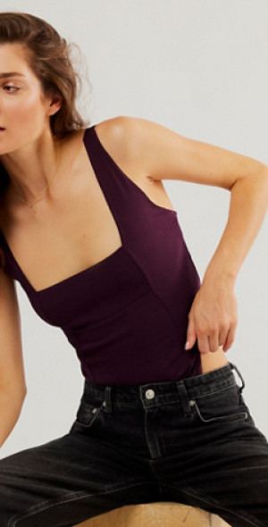 Bodysuit Free People Lover Of Mine Noir Taille XS - Neuf Avec Étiquettes