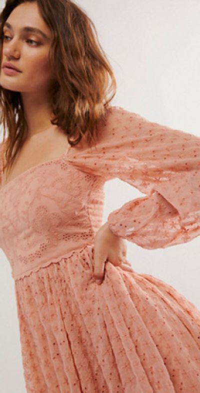 knee length dresses for ladies Labeca Sadie Ecru Linen Wrap Mini Dress