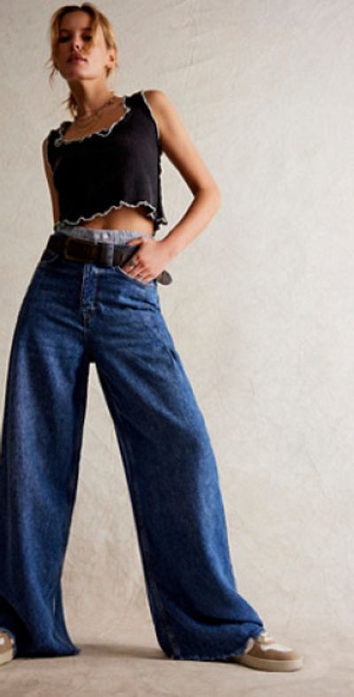 Free People We The Free Old West Slouchy Jeans