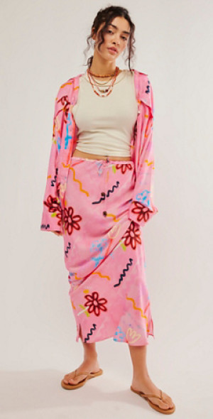Kinga Csilla - Lucky Chalm Column Skirt