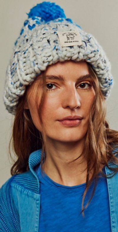 Free People Loopy Mango Tweed Winter Beanie NWT FREE PEOPLE Loopy Mango Tweed Winter Beanie  main image 4