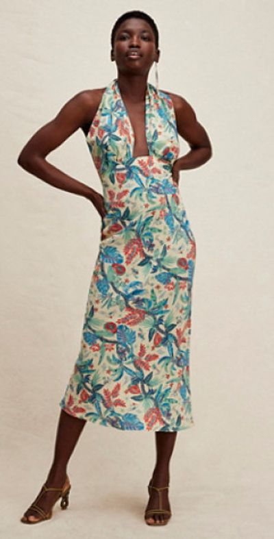 shona joy halter dress New in