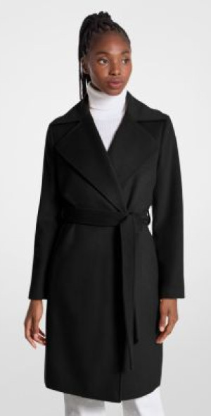 Michael Kors - Wool Blend Wrap Coat