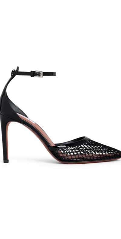 ALAÏA ALAÏA - Mesh Pumps - Black - IT 40