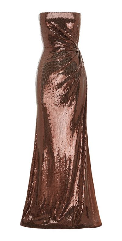 green emerald velvet dress Strapless Angled Corset Dress in Sequin 16 / Cheetah