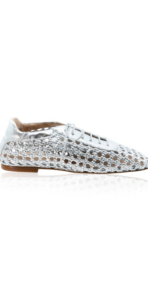 Andrea Bone Woven Flat main image 1