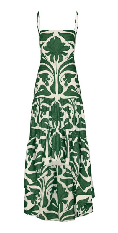 green colonial dress Premiere Romantic Colonial Blue & Green Women's Costume Buy / Large main image 1