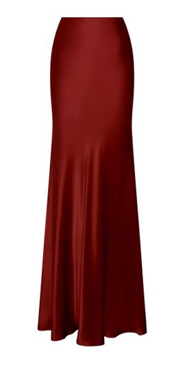 Andres Otalora Andres Otalora - Sublimes Silk Maxi Skirt - Red - US 4