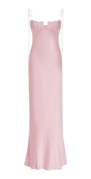 women dresses maxi Saint + Sofia | Women's Runway Dress | Dress | Navy Fashion Shoes 90% Polyester Red Casual Valentine's Day Color:Veg Tan