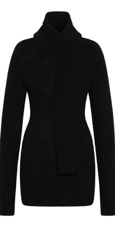 Aya Muse - - Kea Knit Cotton-Blend Mini Dress - Black - XS - Only At Moda  Operandi