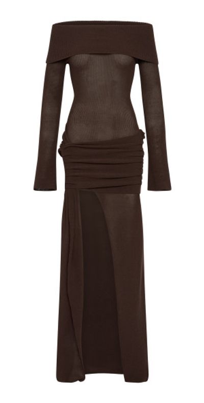 aya muse brown dress Petal and Pup Women's Tucker Midi Dress